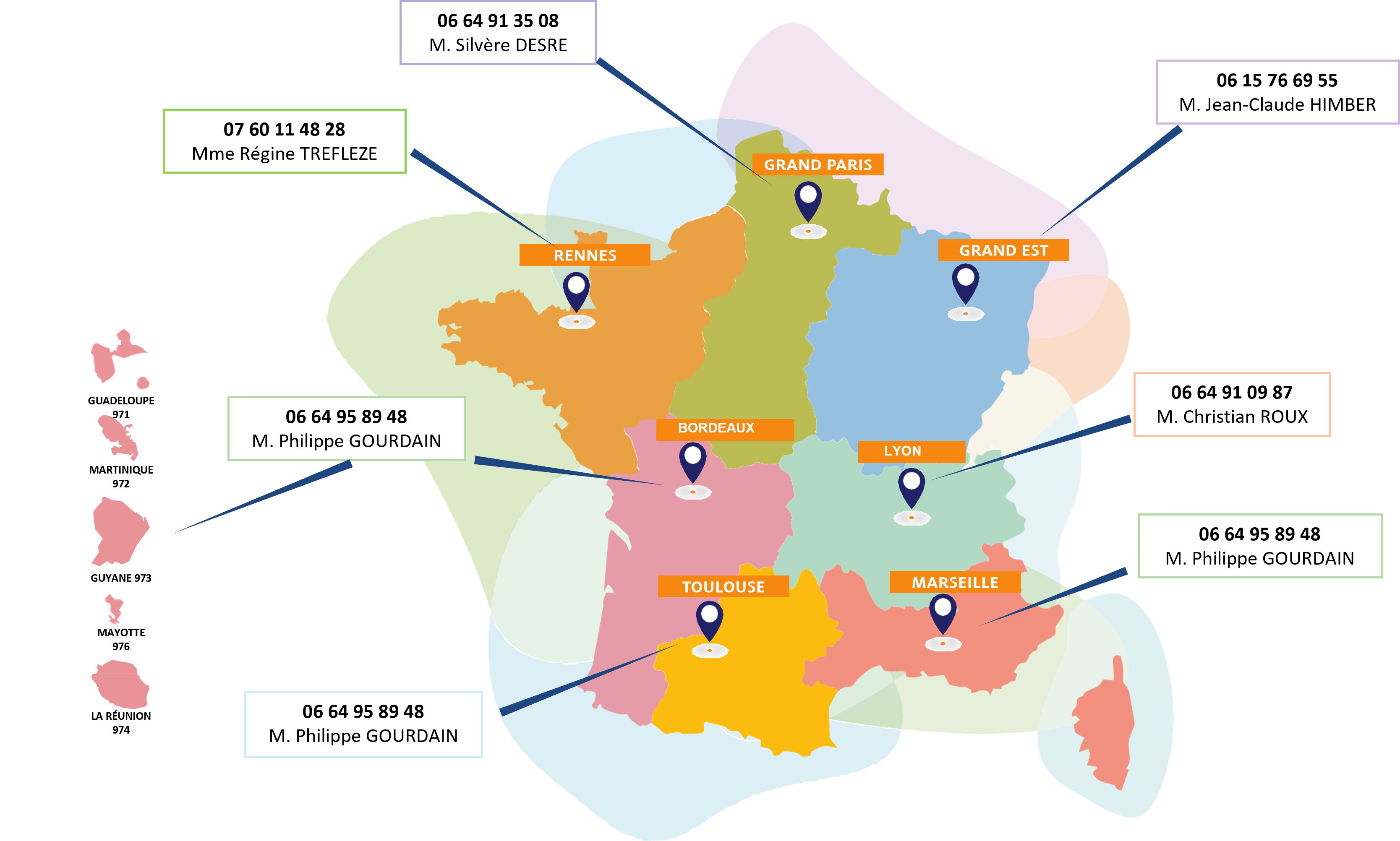 Carte de France Président